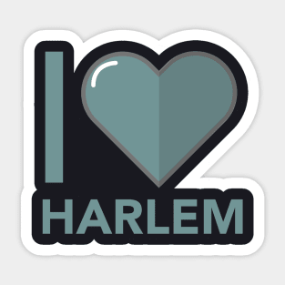 I Love Harlem Sticker